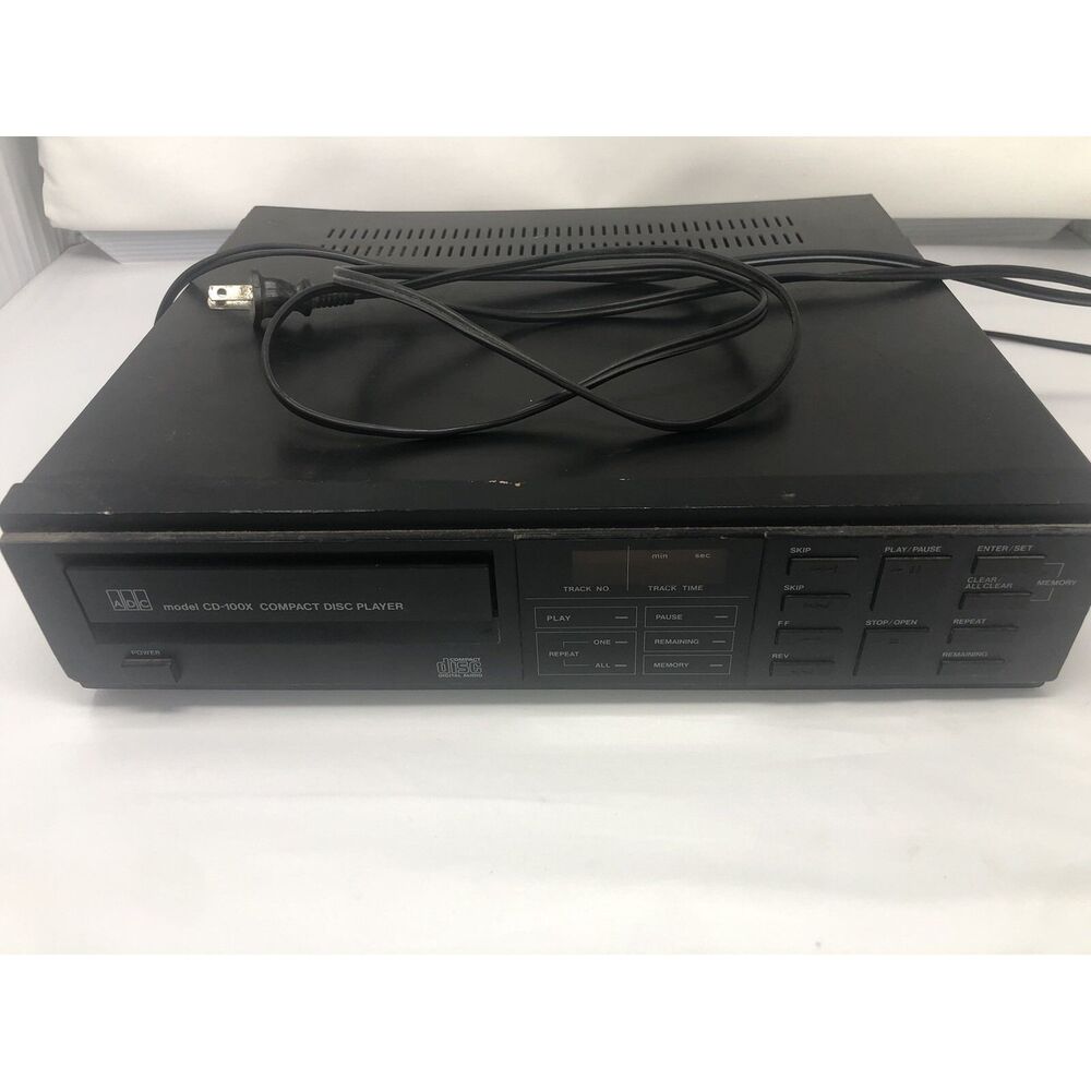 ADC cd -100X compact disc player  works VTG rare